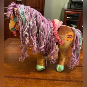 Groovy Girls Plush Horse with Purple Mane